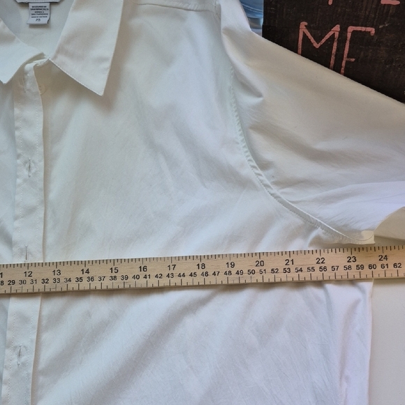 Athleta Crisp White Shirt - Picture 4 of 4